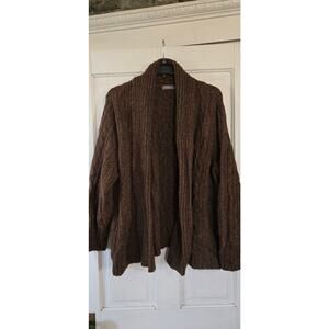 Kate Hill Woman brown tweed sweater, size 2X
